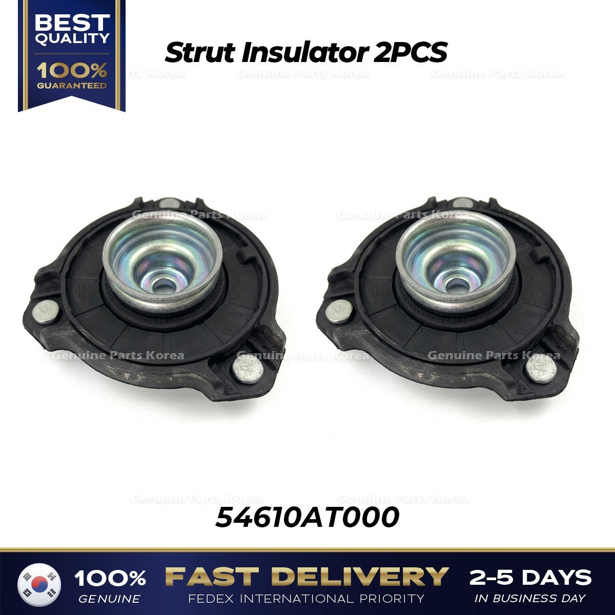Genuine Strut Insulator 2PCS 54610AT000 for Kia Niro