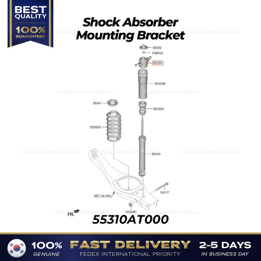 Genuine Shock Absorber Mounting Bracket 55310AT000 for Kia Niro