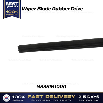 Genuine Wiper Blade Rubber Drive 98351B1000 for Hyundai Genesis Kia