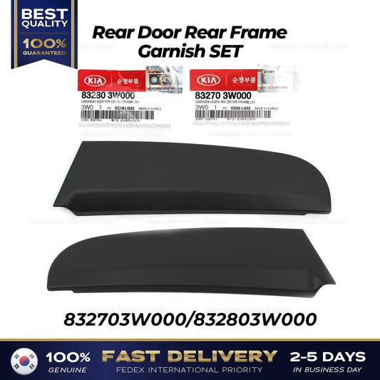 Genuine Rear Door Rear Frame Garnish SET 832703W000 832803W000 for Sportage