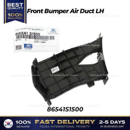 Genuine Front Bumper Air Duct LH 86541S1500 for Hyundai Santa Fe Hybrid