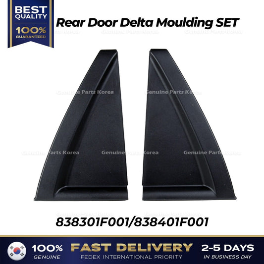 Genuine Rear Door Delta Moulding SET 838301F001 838401F001 for Kia Sportage