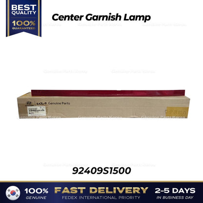 Genuine Center Garnish Lamp 92409S1500 for Hyundai Santa Fe