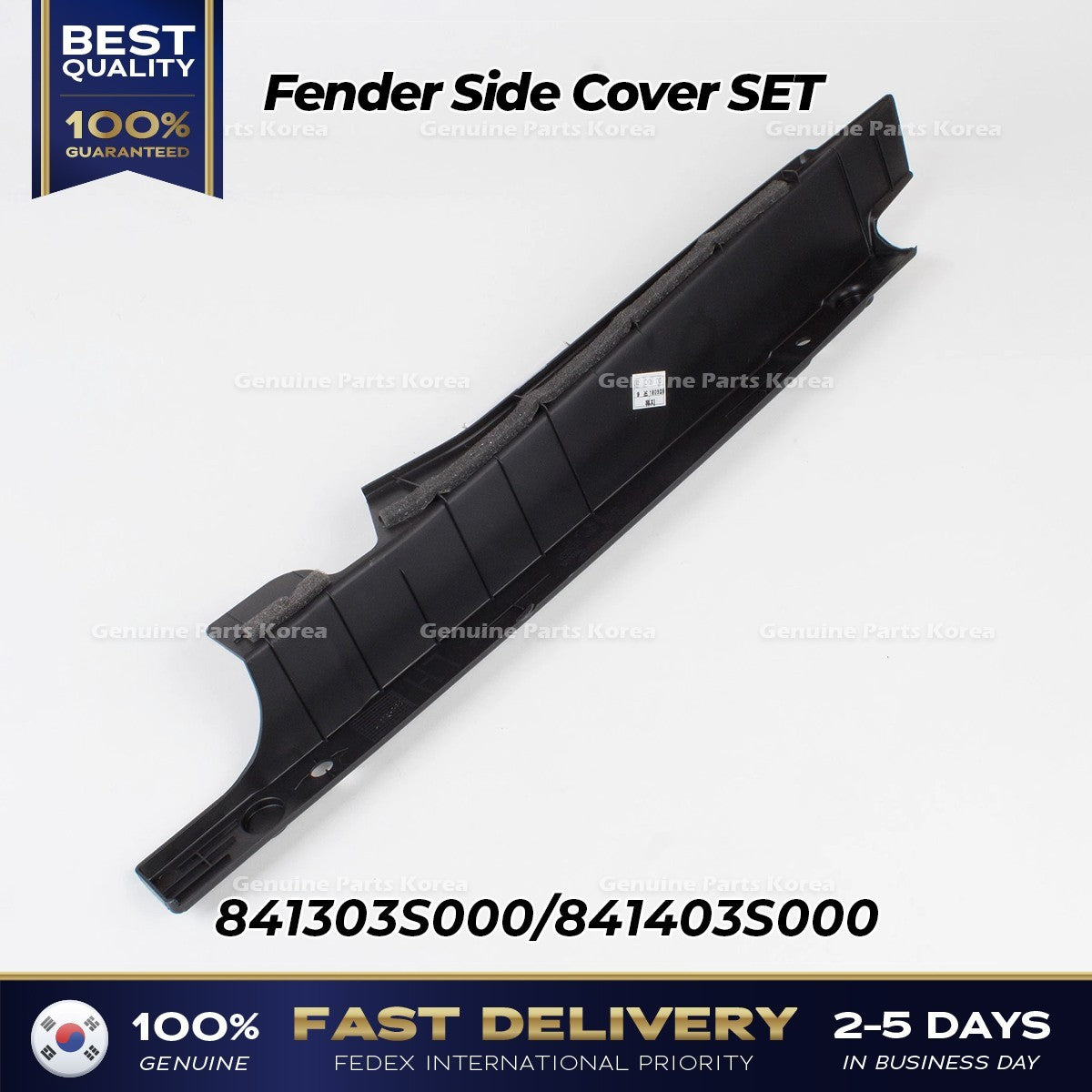 Genuine Fender Side Cover SET 841303S000 841403S000 for Hyundai Sonata Hybrid