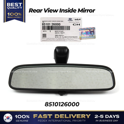 Genuine Rear View Inside Mirror 8510126000 for Hyundai Azera Kia Borrego