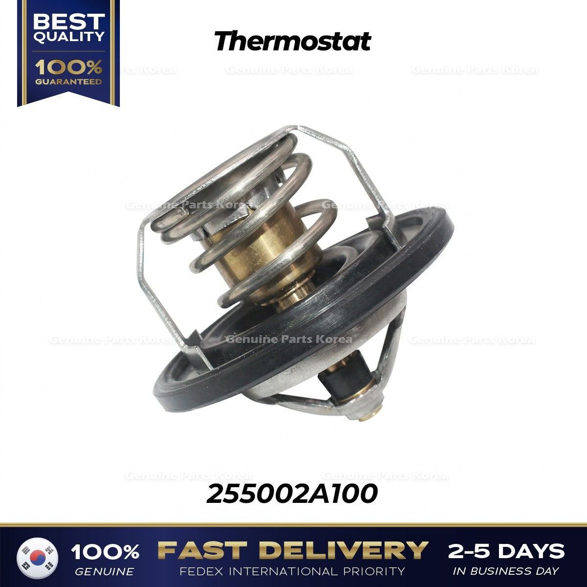 Genuine Thermostat 255002A100 for Hyundai Santa Fe Kia Optima