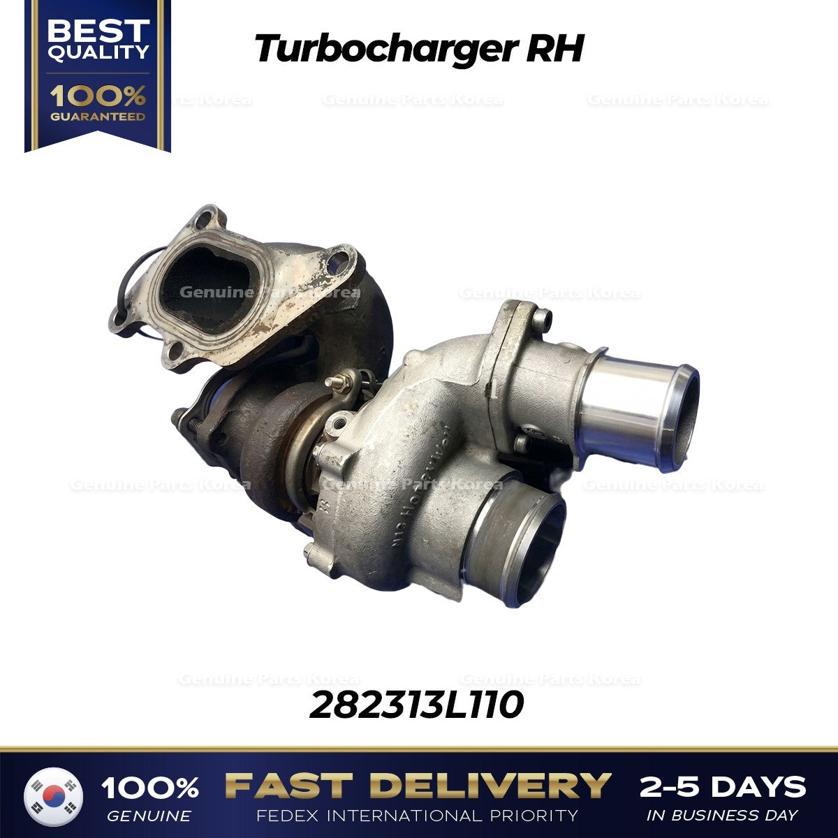 Genuine Turbocharger RH 282313L110 for Hyundai Genesis G70