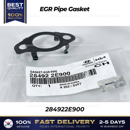 Genuine EGR Pipe Gasket 284922E900 for Hyundai Elantra
