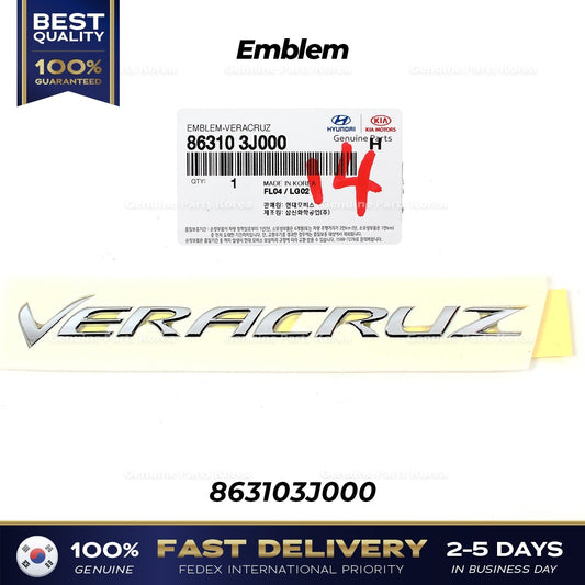 Genuine Emblem 863103J000 for Hyundai Veracruz