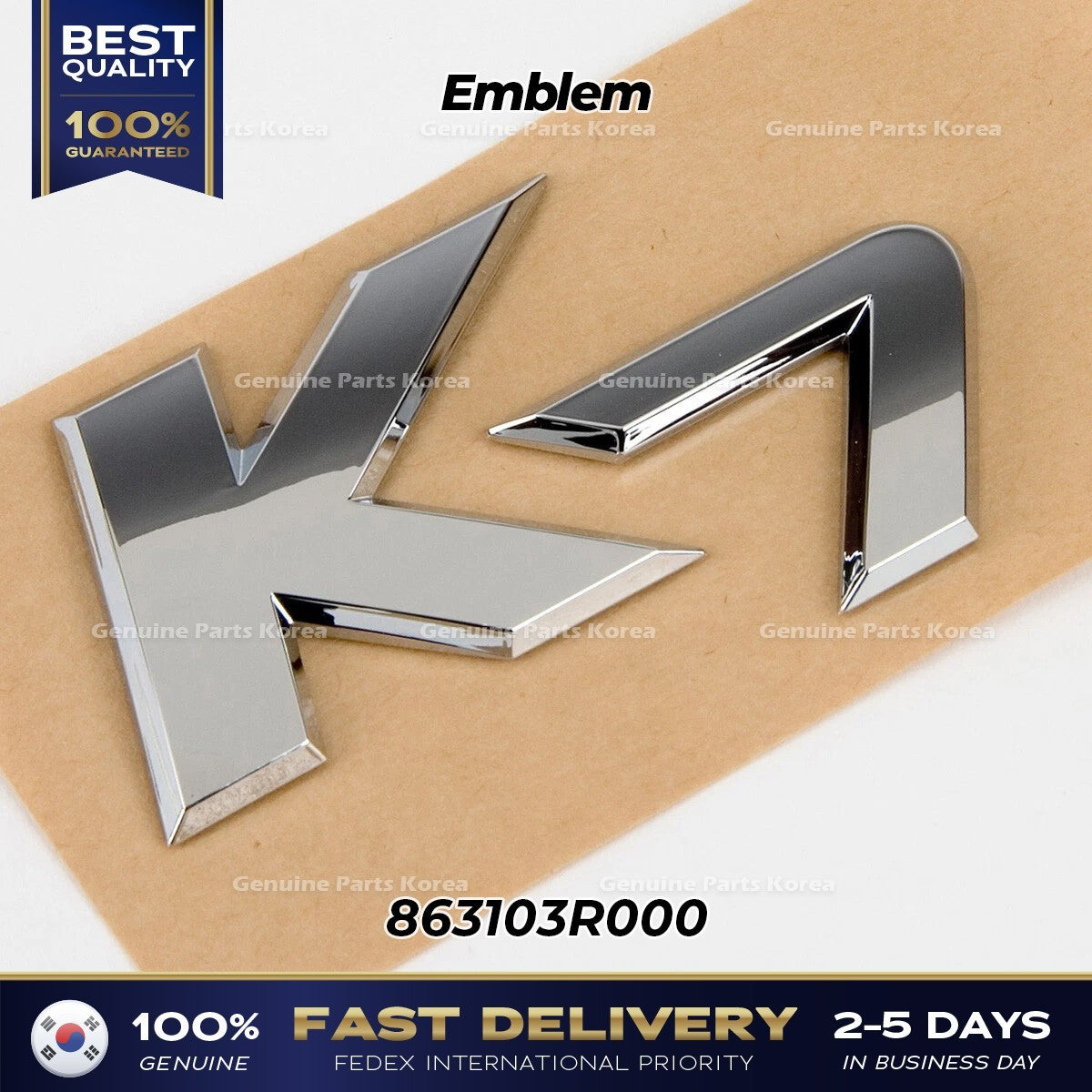 Genuine Emblem 863103R000 for Kia K7