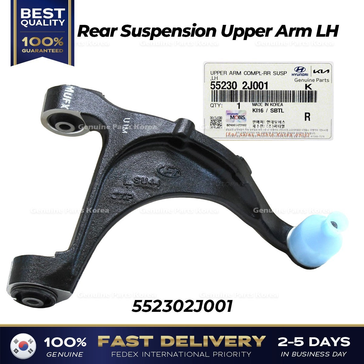 Genuine Rear Suspension Upper Arm LH 552302J001 for Kia Borrego