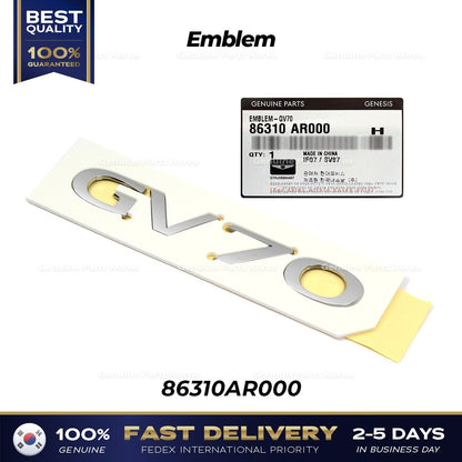 Genuine Emblem 86310AR000 for Hyundai Genesis GV70