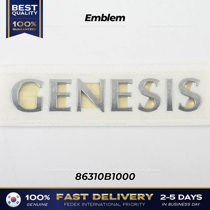 Genuine Emblem 86310B1000 for Hyundai Genesis