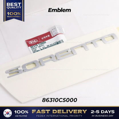 Genuine Emblem 86310C5000 for Kia Sorento