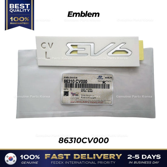 Genuine Emblem 86310CV000 for Kia EV6