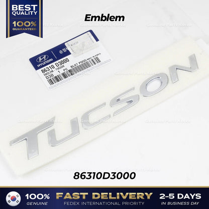 Genuine Emblem 86310D3000 for Hyundai Tucson