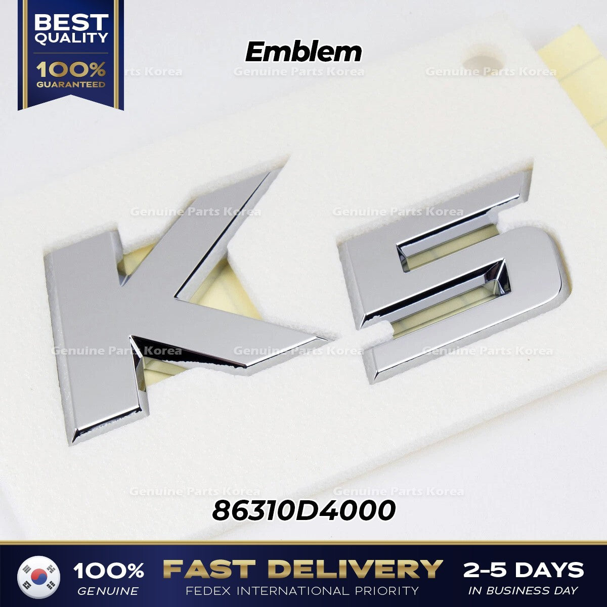 Genuine Emblem 86310D4000 for Kia Optima K5