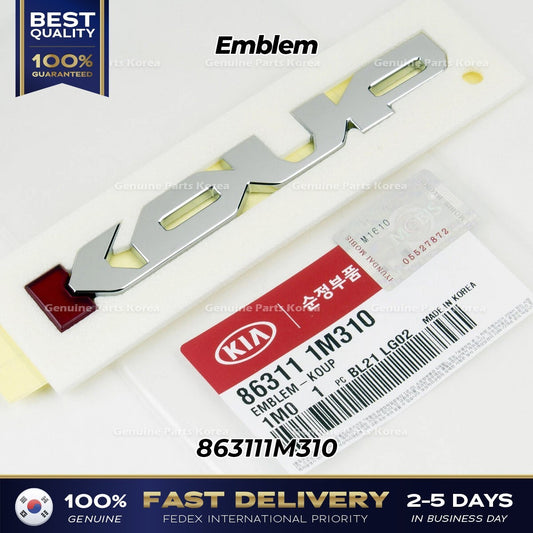 Genuine Emblem 863111M310 for Kia Forte Koup