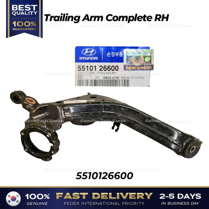 Genuine Trailing Arm Complete RH 5510126600 for Hyundai Santa Fe