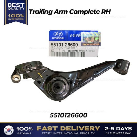 Genuine Trailing Arm Complete RH 5510126600 for Hyundai Santa Fe