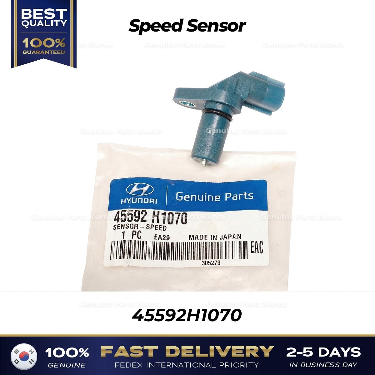 Genuine Speed Sensor 45592H1070 for Kia Sorento