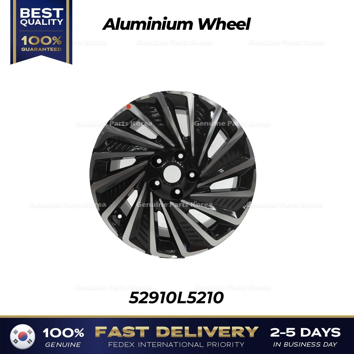Genuine Aluminium Wheel 52910L5210 for Hyundai Sonata