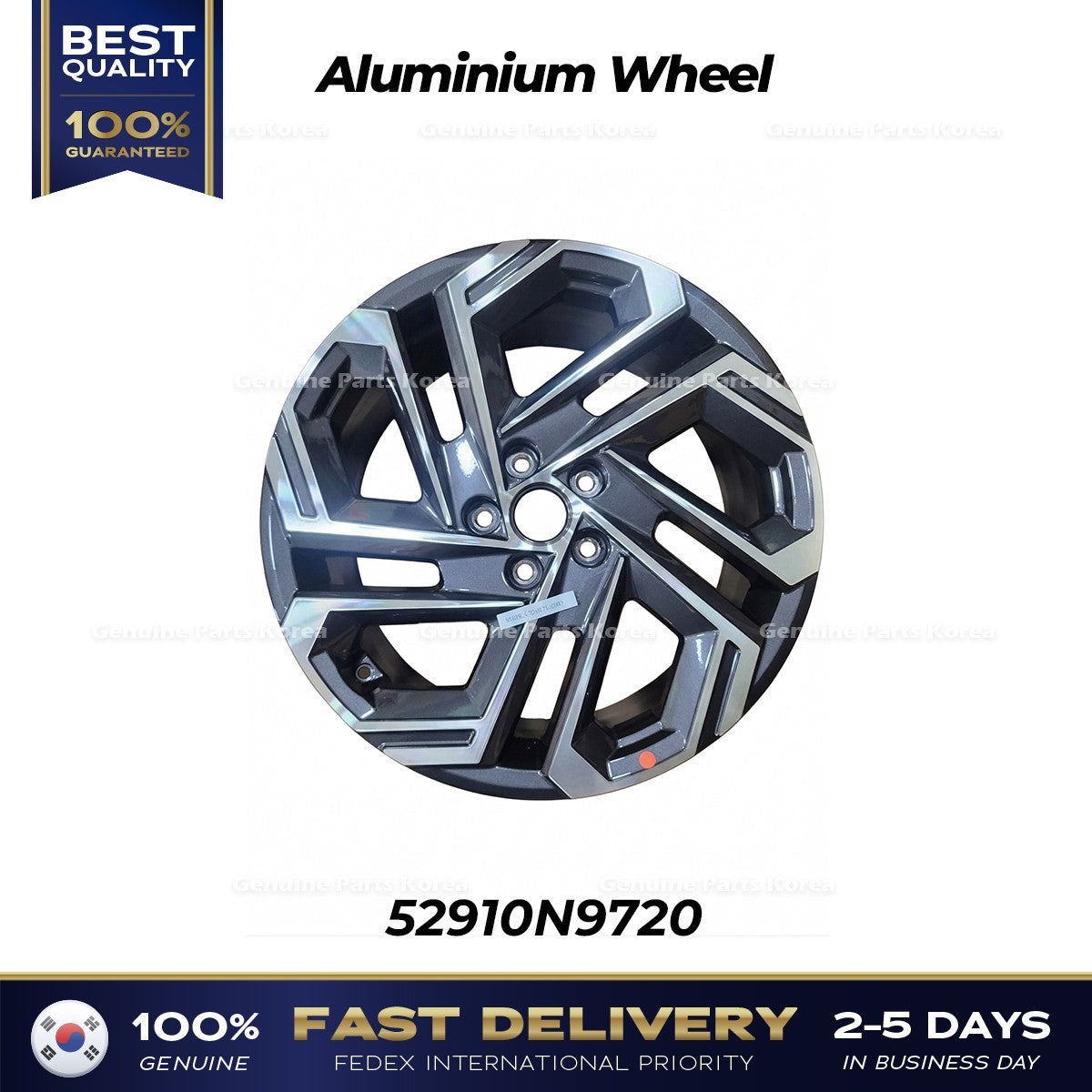 Genuine Aluminium Wheel 52910N9720 for Hyundai Tucson
