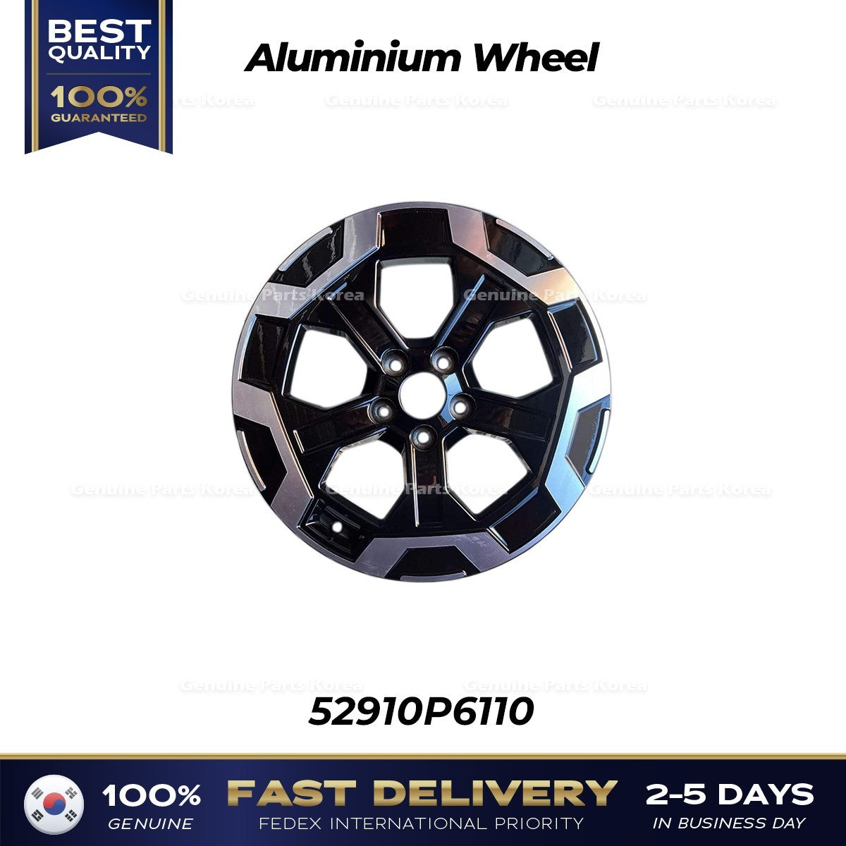 Genuine Aluminium Wheel 52910P6110 for Hyundai Santa Fe