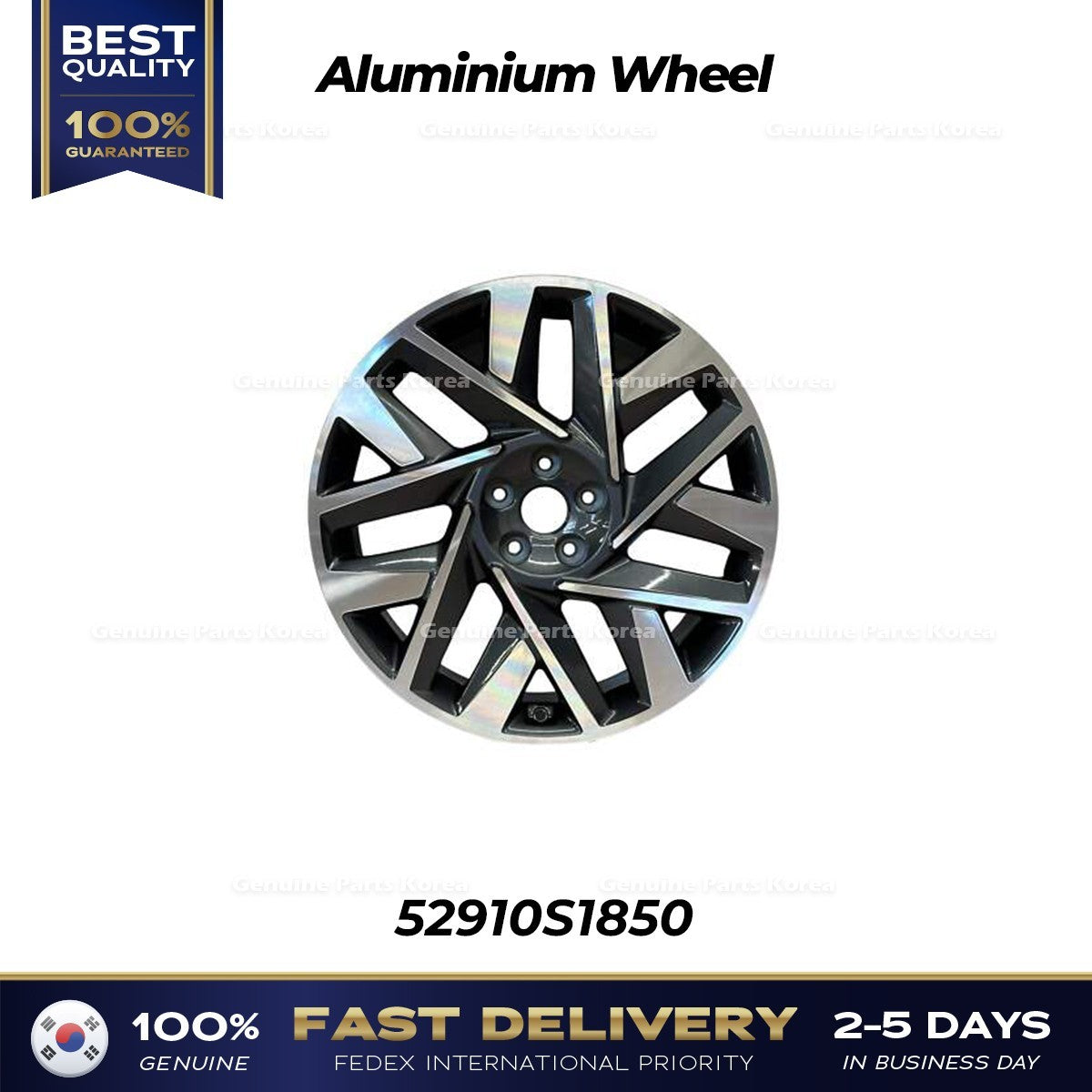Genuine Aluminium Wheel 52910S1850 for Hyundai Santa Fe