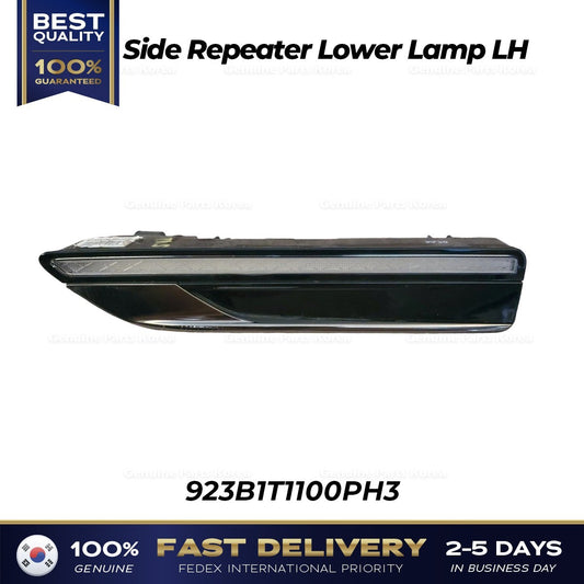 Genuine Side Repeater Lower Lamp LH 923B1T1100PH3 for Hyundai Genesis G80