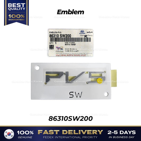 Genuine Emblem 86310SW200 for Kia PV5