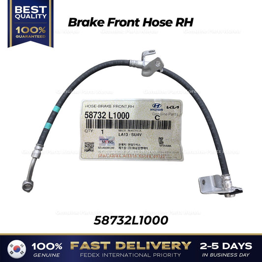 Genuine Brake Front Hose RH 58732L1000 for Hyundai Sonata Kia K5