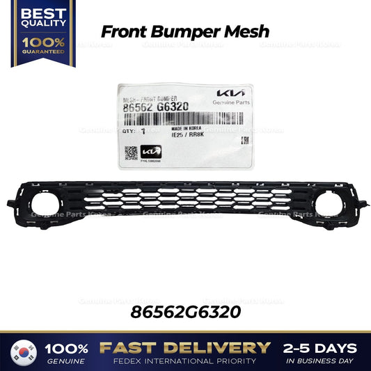 Genuine Front Bumper Mesh 86562G6320 for Kia Picanto