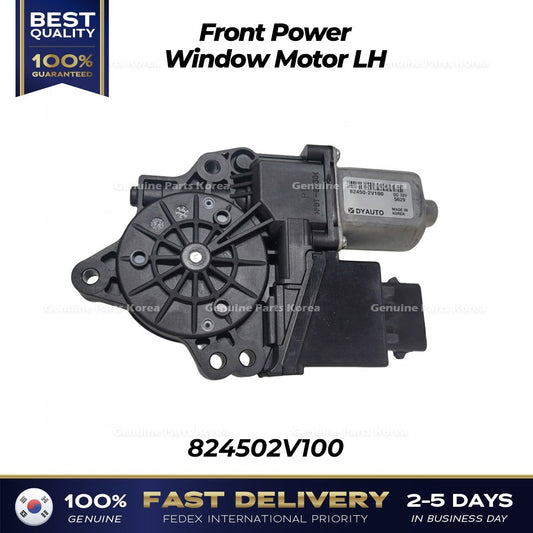 Genuine Front Power Window Motor LH 824502V100 for Hyundai Veloster