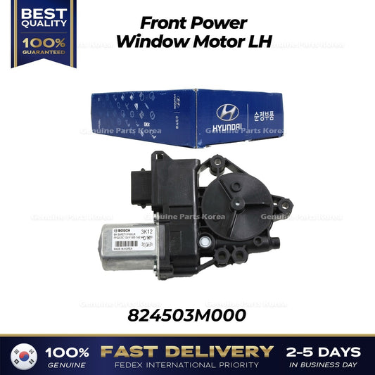 Genuine Front Power Window Motor LH 824503M000 for Hyundai Genesis