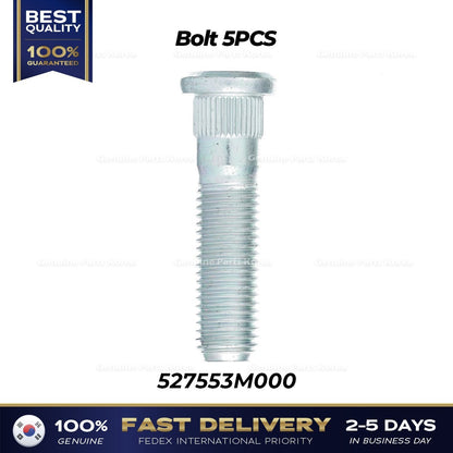 Genuine Bolt 5PCS 527553M000 for Hyundai Genesis G70 G90 Kia EV6