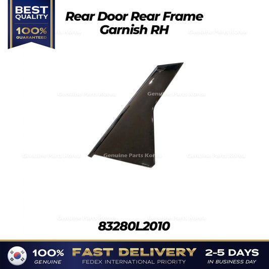 Genuine Rear Door Rear Frame Garnish RH 83280L2010 for Kia K5