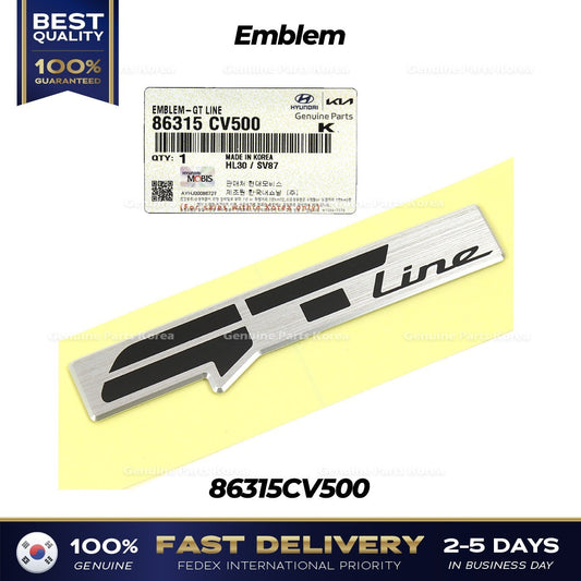 Genuine Emblem 86315CV500 for Kia EV6