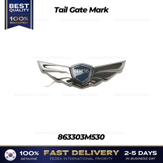 Genuine Tail Gate Mark 863303M530 for Hyundai Genesis