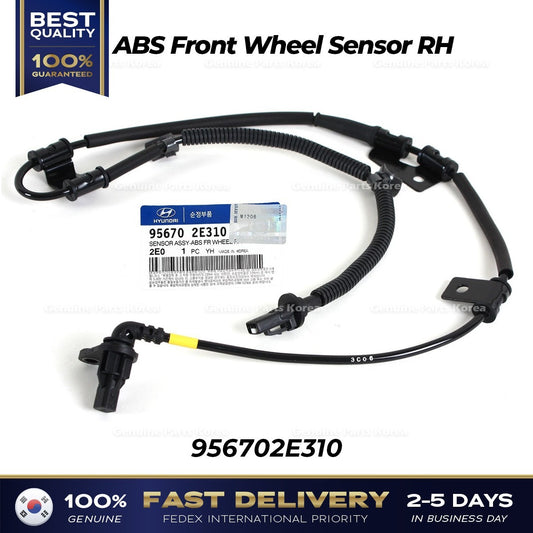 Genuine ABS Front Wheel Sensor RH 956702E310 for Hyundai Tucson