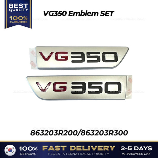 Genuine VG350 Emblem SET 863203R200 863203R300 for Kia Cadenza