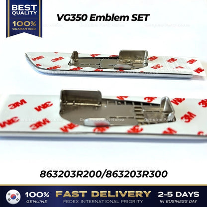 Genuine VG350 Emblem SET 863203R200 863203R300 for Kia Cadenza