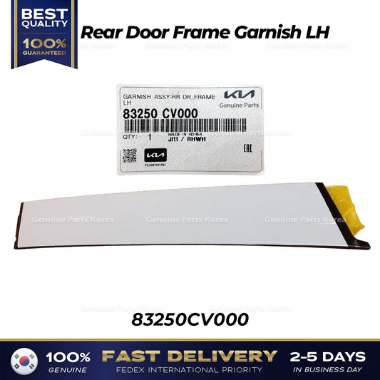 Genuine Rear Door Frame Garnish LH 83250CV000 for Kia EV6