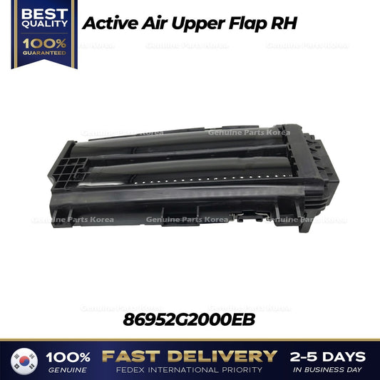 Genuine Active Air Upper Flap RH 86952G2000EB for Hyundai Ioniq
