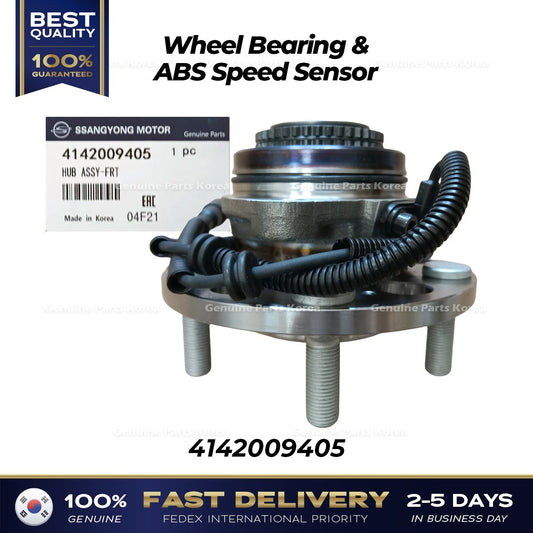 Genuine Wheel Bearing & ABS Speed Sensor 4142009405 for Ssangyong Rexton