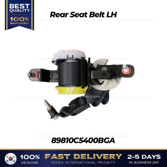 Genuine Rear Seat Belt LH 89810C5400BGA for Kia Sorento