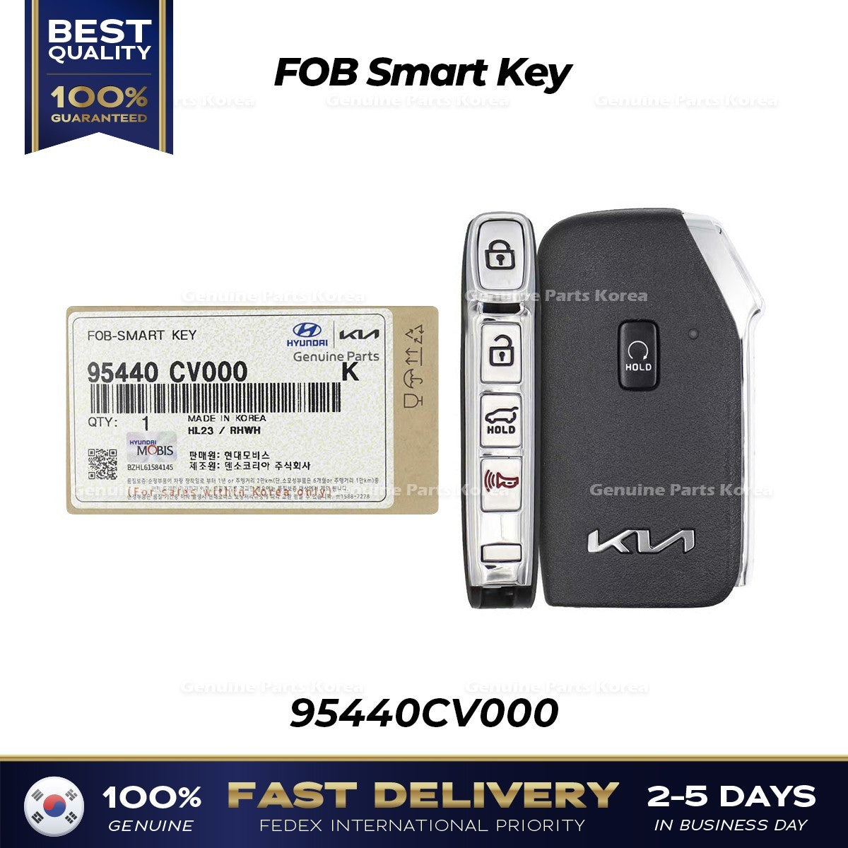 Genuine FOB Smart Key 95440CV000 for Kia EV6