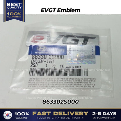 Genuine EVGT Emblem 863302S000 for Hyundai Tucson