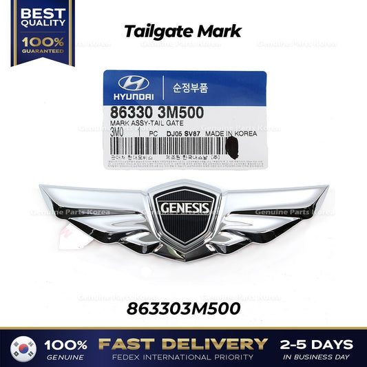 Genuine Tailgate Mark 863303M500 for Hyundai Genesis