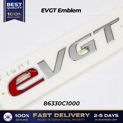 Genuine EVGT Emblem 86330C1000 for Hyundai Sonata